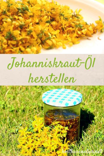 Johanniskrautöl hilft der Haut sich selbst zu heilen und macht sie durchlässiger für die Sonne an dunklen Tagen. Erfahre, wie du das Öl selbst herstellst!