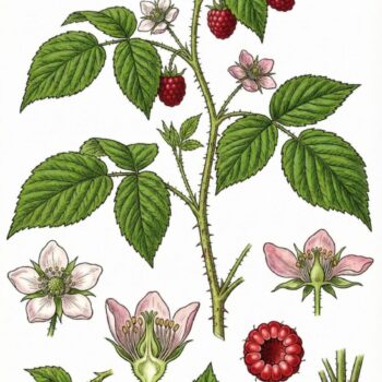 Die süßen Himbeeren sind köstlich und schnell verzehrt. Wusstest du aber auch, dass ihr Früchte und Blätter sehr wertvoll und heilsam sind?