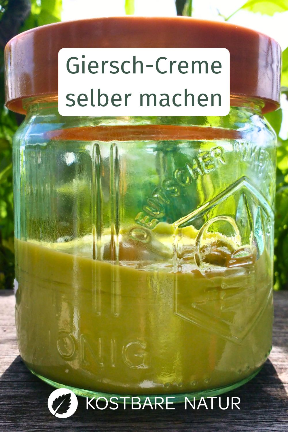 Mit selbstgemachter Creme aus frischem Giersch gichtbedingte Leiden lindern und Hautekzeme behandeln.