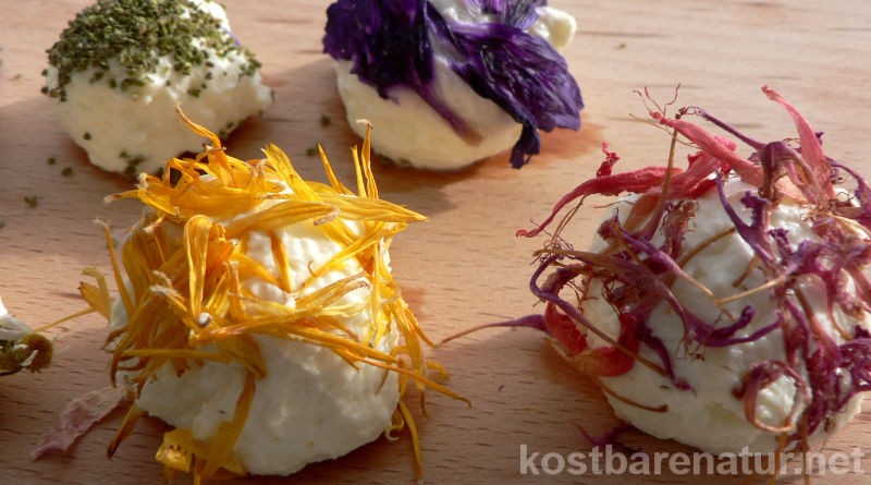 Dekorativ, lecker und gesund: Begeistere deine Gäste mit diesen selbst gemachten Käsepralinen auf dem nächsten Buffet.