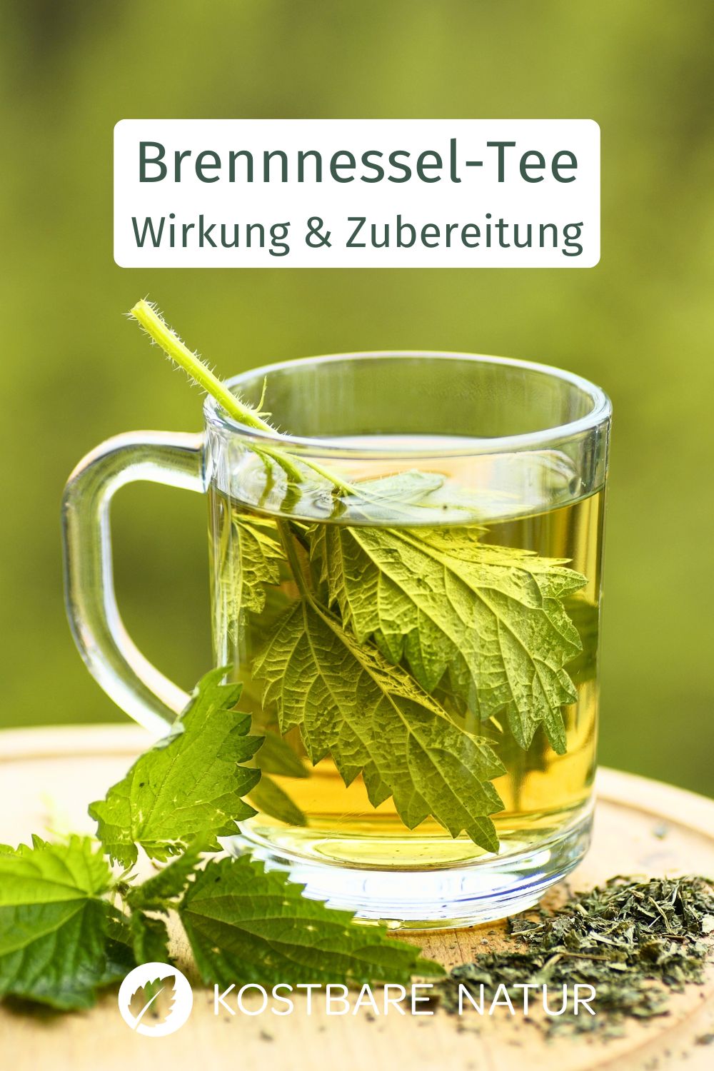 Brennnesseltee ist ein schneller und einfacher Weg, die Kräfte dieser Pflanze zu nutzen.