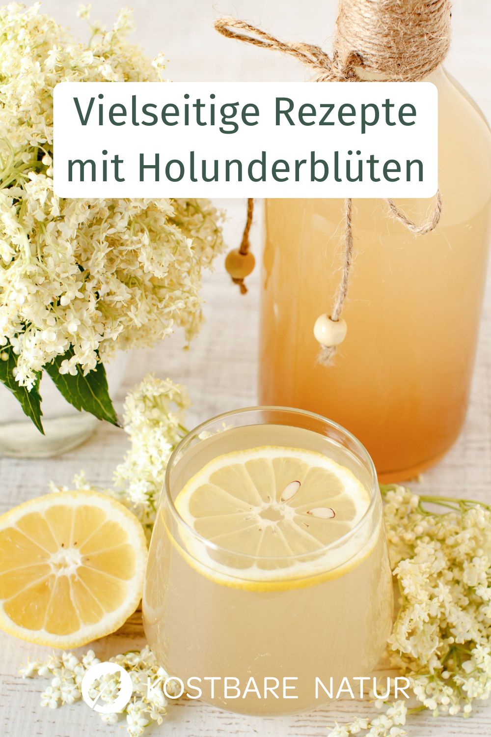 Nutze die Kraft des Holunders und genieße das süße Aroma das ganze Jahr hindurch. Finde hier die besten Rezepte mit Holunderblüten.