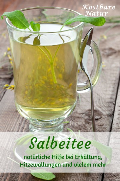 Salbei ist mehr als ein Gewürz und kann auf sanfte aber wirkungsvolle Weise bei zahlreichen Beschwerden helfen. Probiere doch mal einen heilenden Tee mit Salbeiblättern!