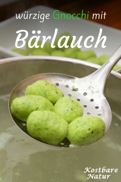 Bärlauch ist sehr gesund, lecker und vielseitig zuzubereiten. Probiere doch einmal dieses einfache Rezept für Bärlauch-Gnocchi!