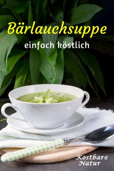 Bärlauchsuppe schützt dich im Frühling vor Erkältungen, versorgt dich mit vielen Vitalstoffen und schmeckt richtig lecker!