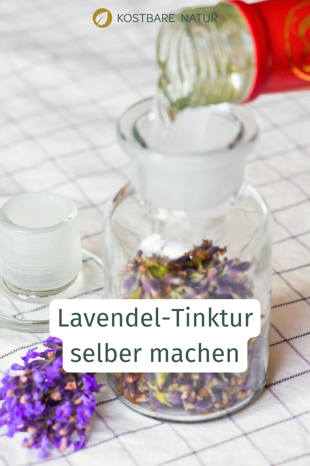 Die lila Blüten des Lavendels mit ihrem intensiven Duft riechen nicht nur gut, sondern können, zum Beispiel als heilsame Tinktur, auch für die Gesundheit genutzt werden.