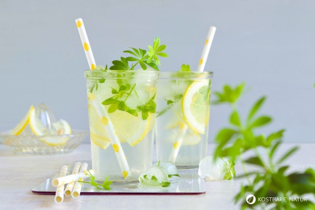Waldmeister-Limonade