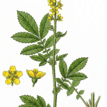 Odermennig ist ein starkes Heilkraut bei Erkältungen und Durchfall und stärkt viele Organe wie Milz, Nieren, Blase, Leber und Galle.