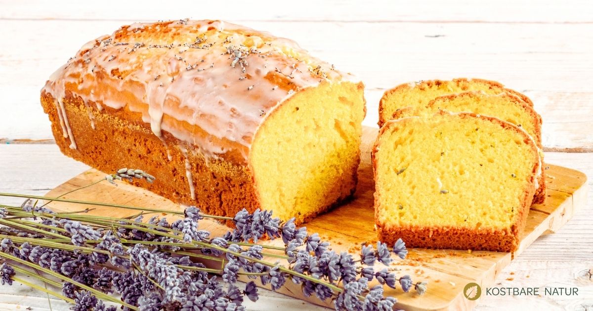 Zitronen-Lavendel-Kuchen Rezept: Saftig, duftend und besonders aromatisch. So backst du einen feinen Kuchen mit Lavendel und Zitrone.