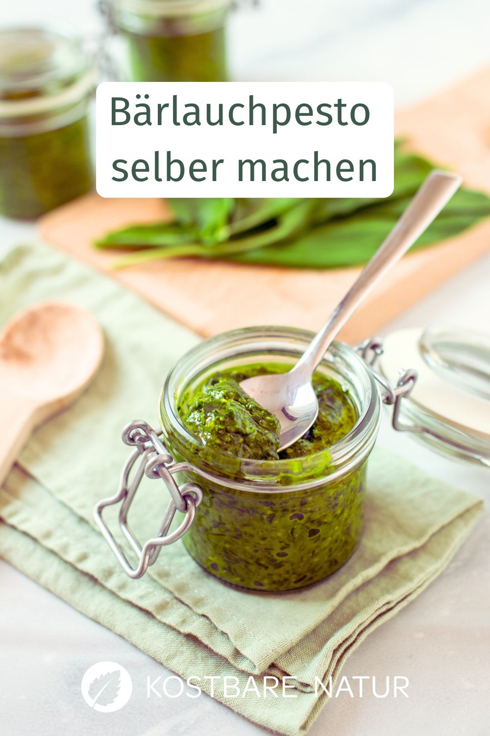 Bärlauchpesto selber machen – Rezept für das gesunde Knoblaucharoma im Glas