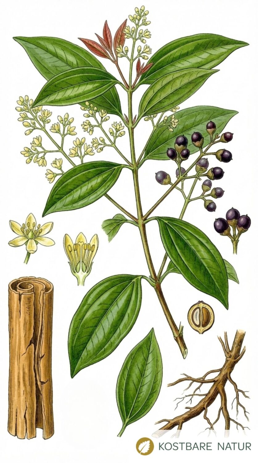Zimt – aromatische Rinde mit langer Tradition in Küche und Gesundheit. Erfahre Herkunft, Wirkungen, Rezepte und Anwendungen.
