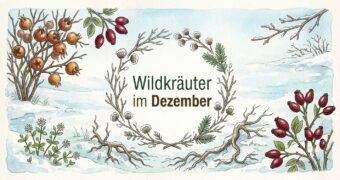Finde heraus, welche Wildkräuter, Wildfrüchte und andere Schätze du zur Zeit finden und wie du sie in der Küche und für die Gesundheit nutzen kannst!