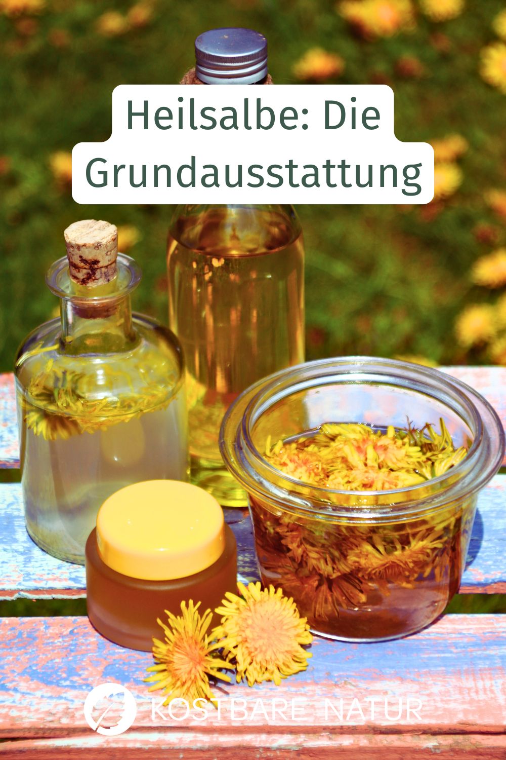 Heilsalben rühren leicht gemacht! Erfahre, welche Materialien und Zutaten du wirklich brauchst, um wirksame Naturkosmetik ohne Chemie zu Hause herzustellen.