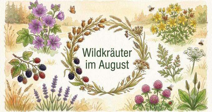 Finde heraus, welche Wildkräuter, Wildfrüchte und andere Schätze du zur Zeit finden und wie du sie in der Küche und für die Gesundheit nutzen kannst!