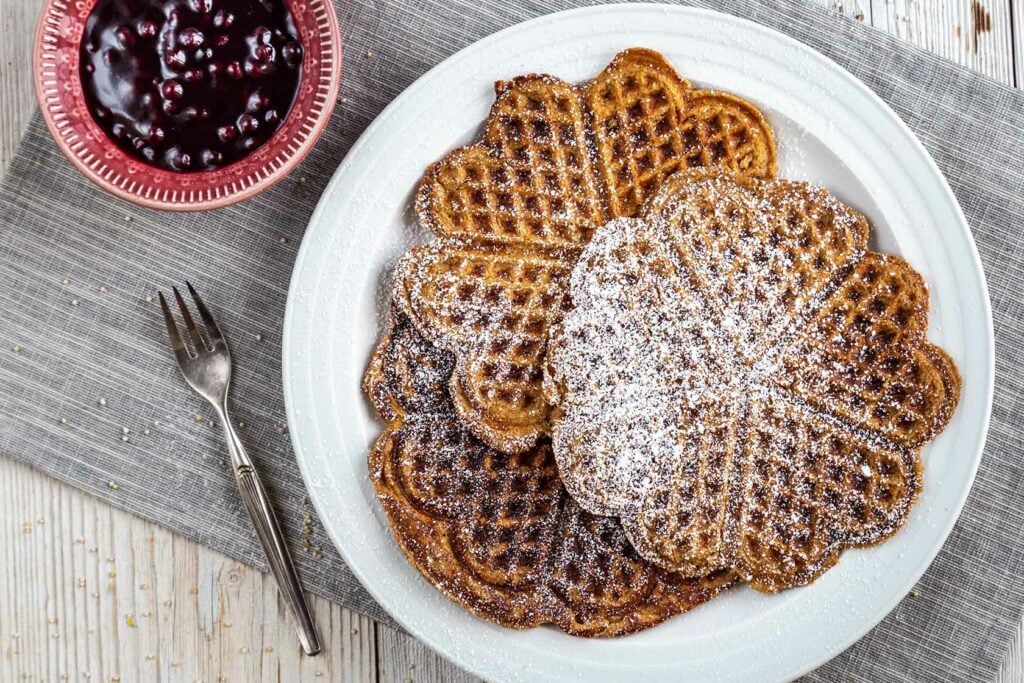 Ein wildes Amaranth-Rezept: Glutenfreie Waffeln aus heimischen ...