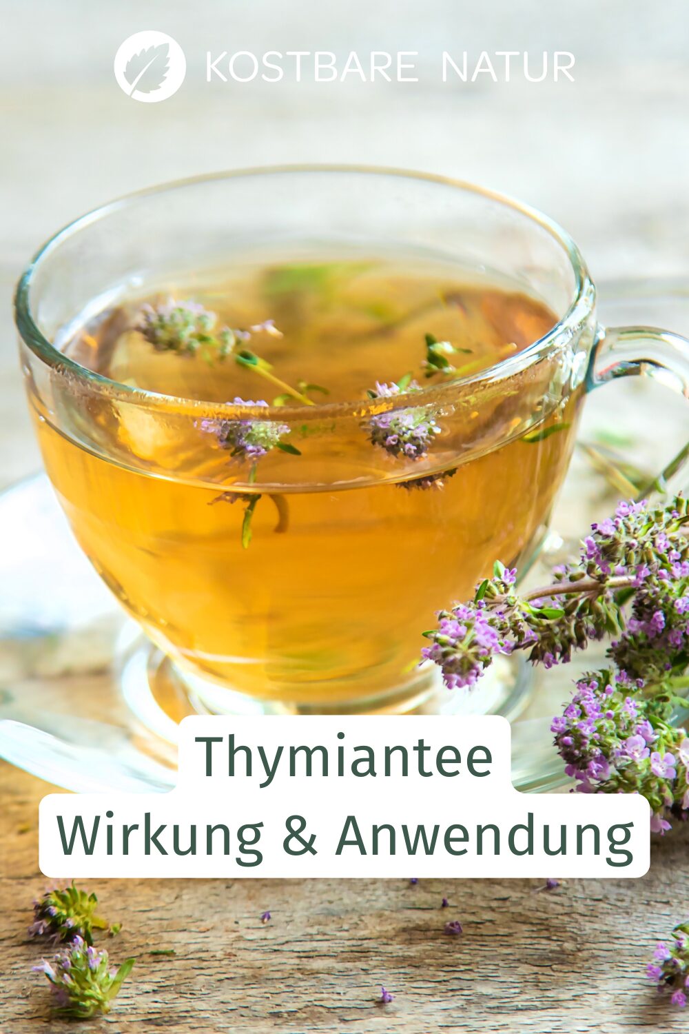 Thymian ist mehr als nur ein Würzkraut, denn er lindert Husten, Schnupfen, Bauchschmerzen und vieles mehr.