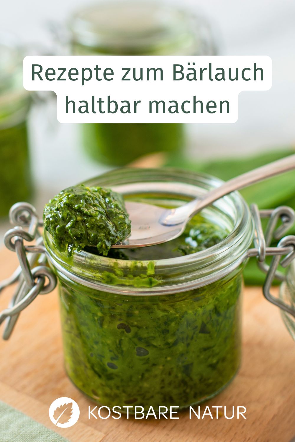 Bärlauch ist eine unserer Lieblingskräuter im Frühjahr. Mit diesen einfachen Rezepten kannst du Bärlauch haltbar machen.