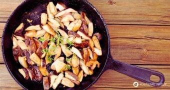 Einfaches Rezept für gebratene Steinpilze. So schmecken sie am besten: pur, aromatisch und schnell zubereitet.