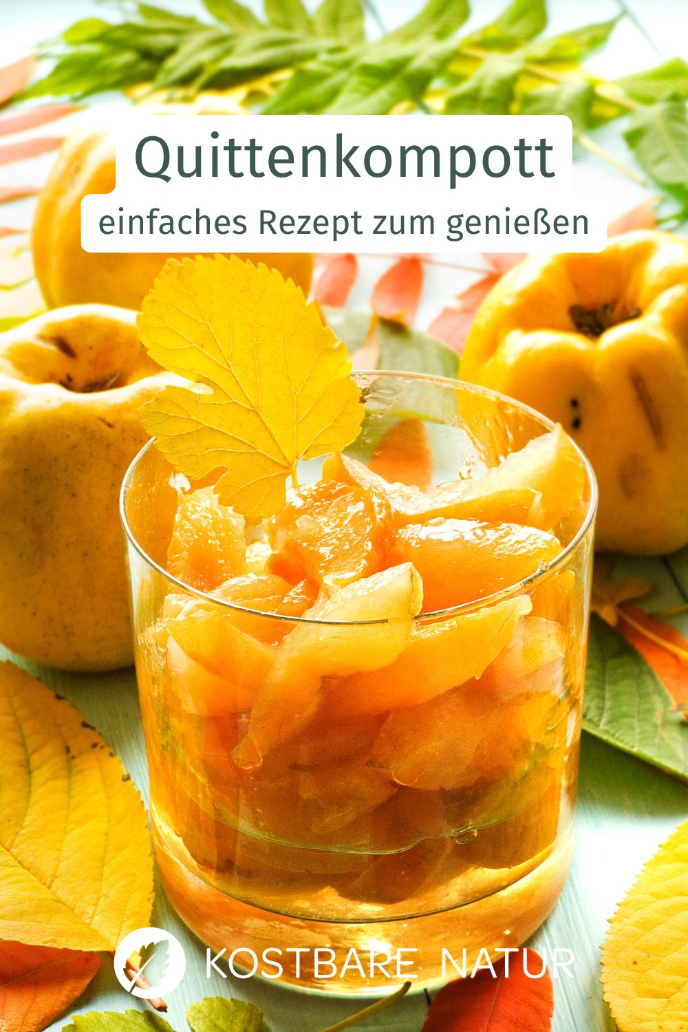 Quittenkompott schmeckt aromatisch, lässt sich leicht aus regionalen Früchten selbst herstellen und hält sich in Gläsern mehrere Monate lang.