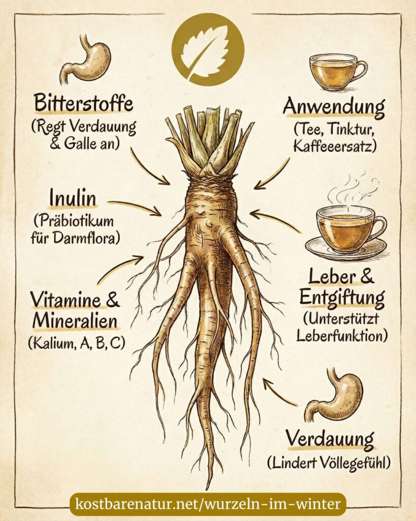 Heilkräfte und Anwendung der Löwenzahnwurzel