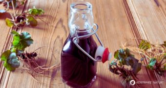 Herzwein nach Hildegard von Bingen: Rezept mit Petersilie, Honig und Rotwein zur Stärkung von Herz und Nerven.