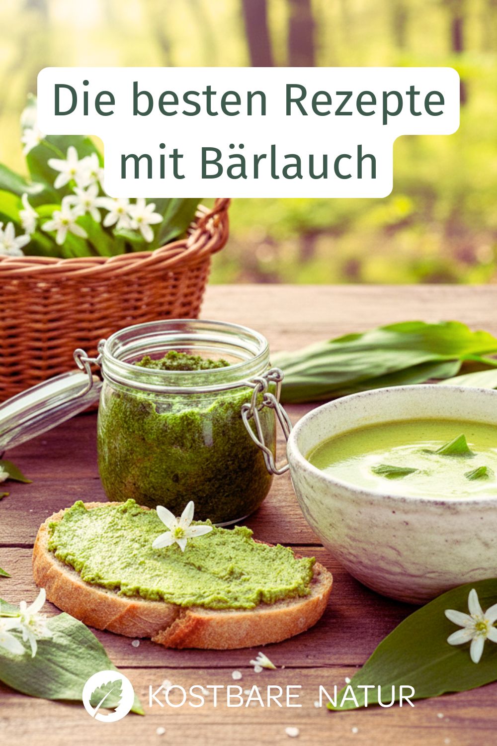 Entdecke die besten Bärlauch Rezepte: Von Klassikern wie Pesto bis zu originellen Bärlauchgnocchi. Einfach nachkochen und genießen!