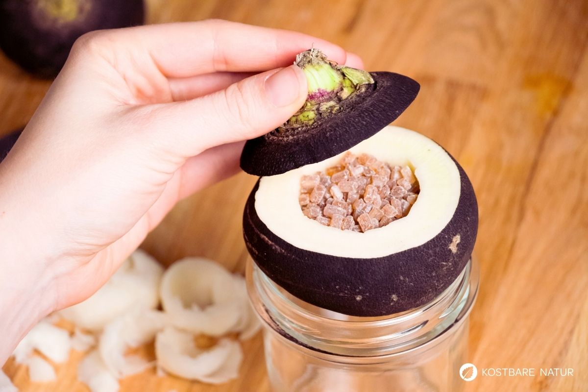 hustensirup-winterrettich-2 (1) Zucker im Winterrettich