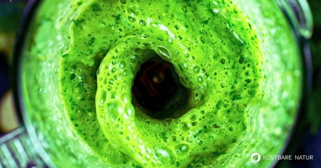 Du suchst eine sanfte Alternative zu Kaffee? Dieser Energie-Smoothie mit Labkraut und Guarana schenkt dir langanhaltende Energie.