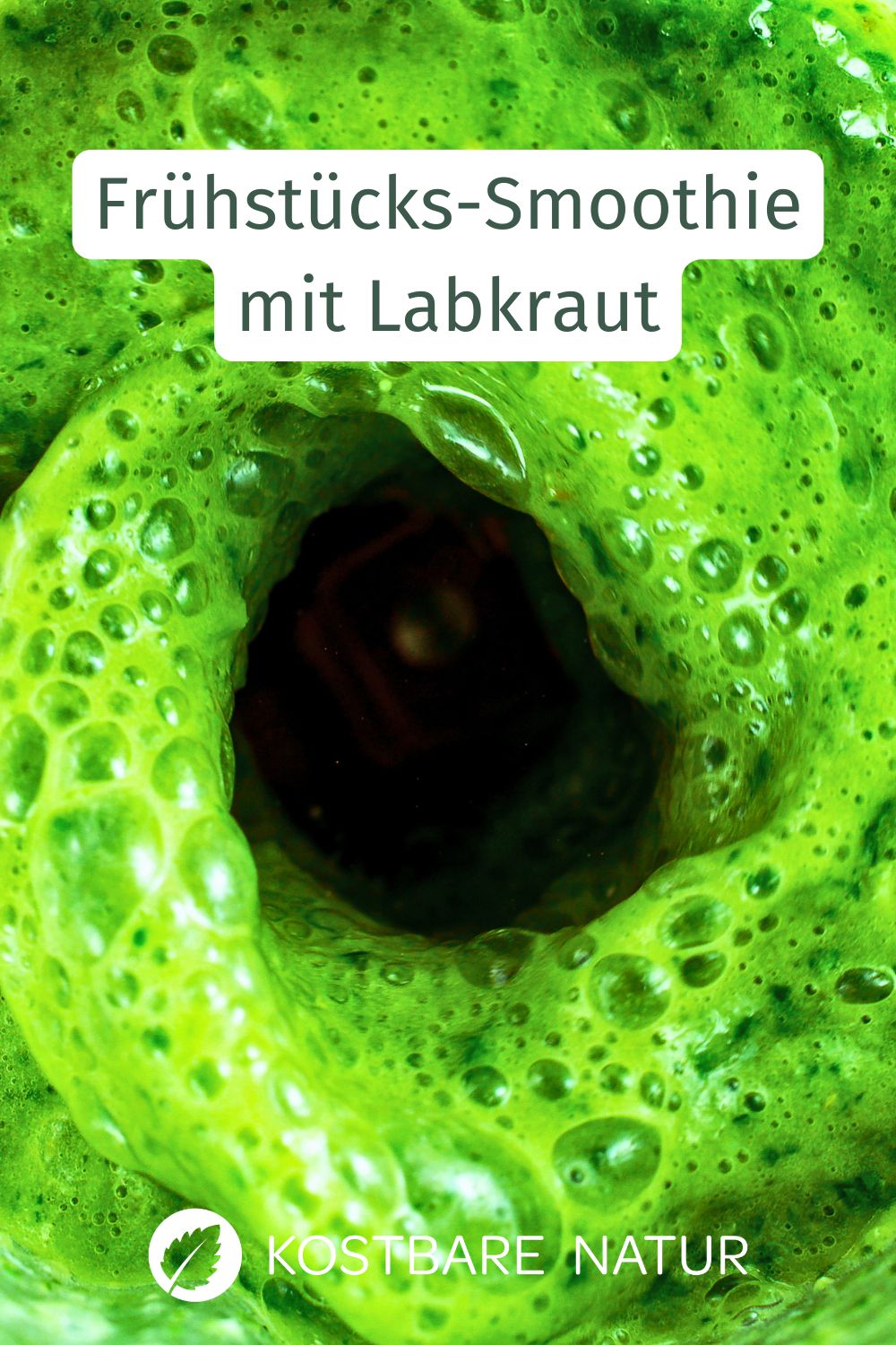Du suchst eine sanfte Alternative zu Kaffee? Dieser Frühstücks-Smoothie mit Labkraut und Guarana schenkt dir langanhaltende Energie.